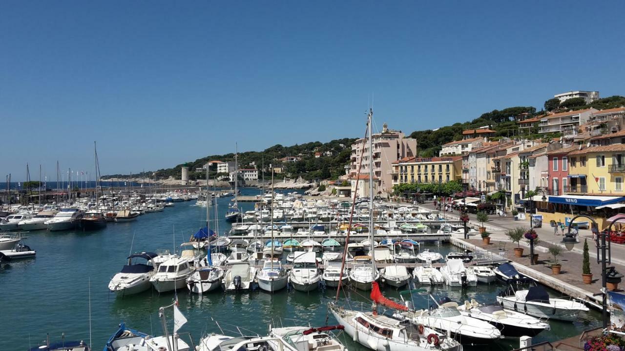Entre Terre Et Mer Plein Centre Terrasse Cassis Esterno foto